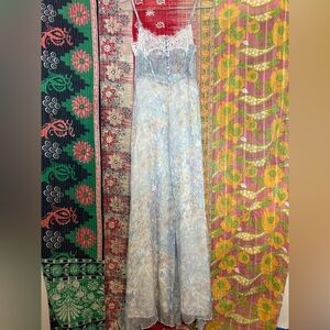 LoveShackFancy Lace Detail Dress